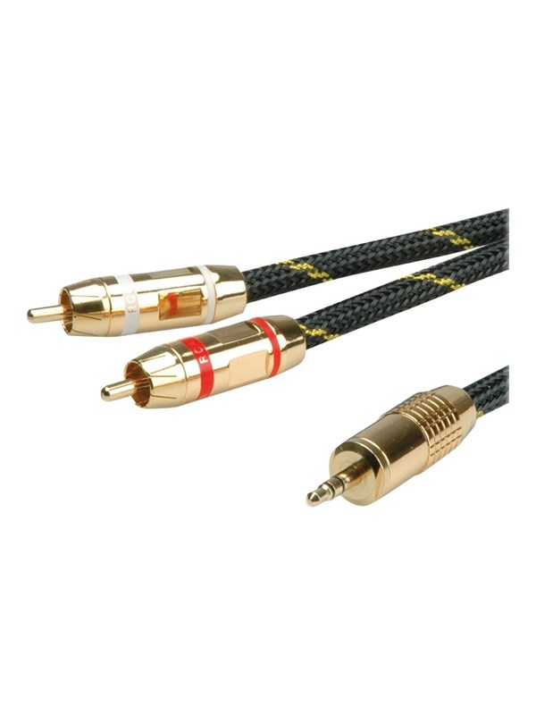 Roline Gold audio cable - 2.5 m