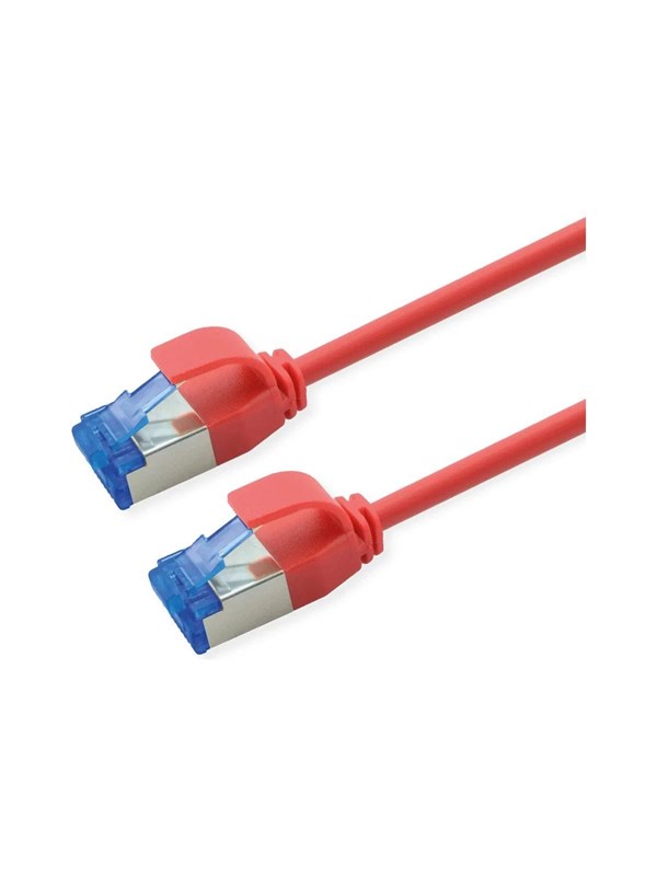 Roline patch cable - 3 m - red pantone 199C - Röd