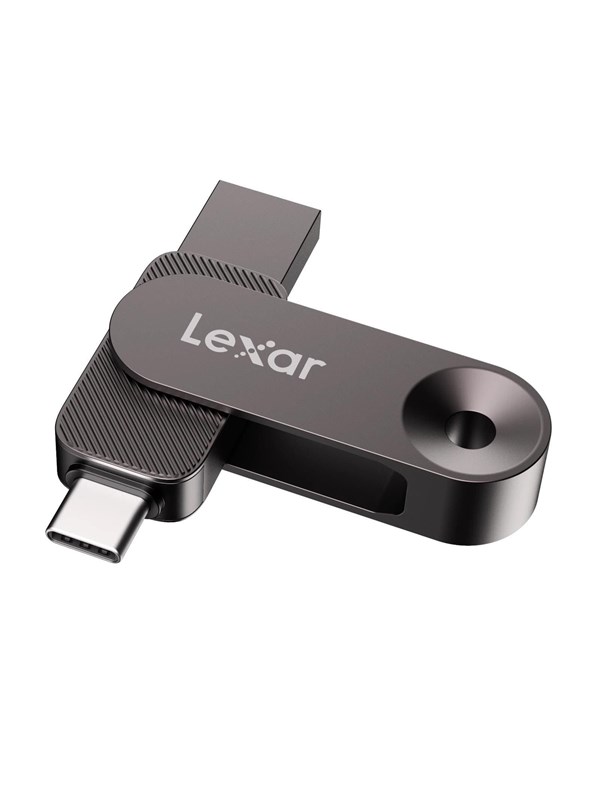 Lexar JumpDrive SSD Dual Drive D500 - 128GB - USB-minne