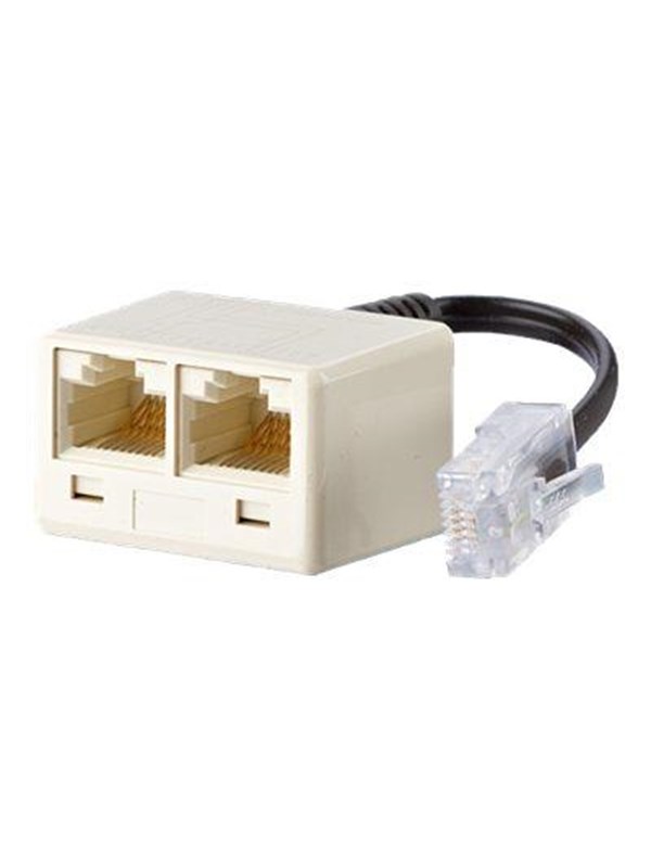 METZ UAE network adapter - 10 cm - pearl white - Vit - 0.1m