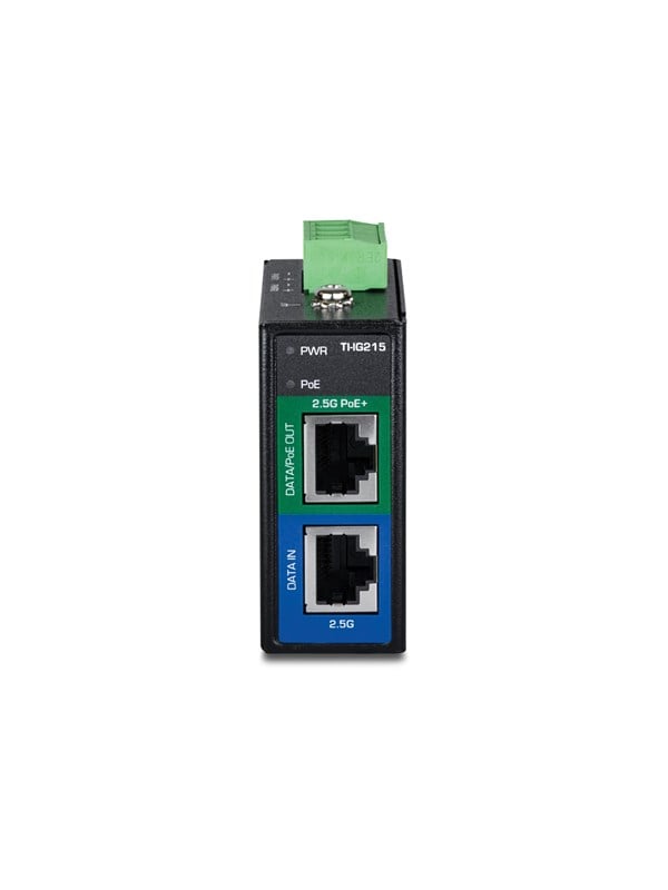 TRENDnet TI-IG215 - Version 1 - PoE injector - 2.5G industrial - 30 Watt - TAA Compliant