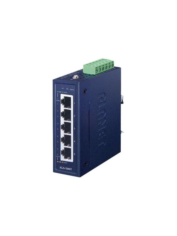 PLANET IGS-500T - switch - 5 ports - unmanaged