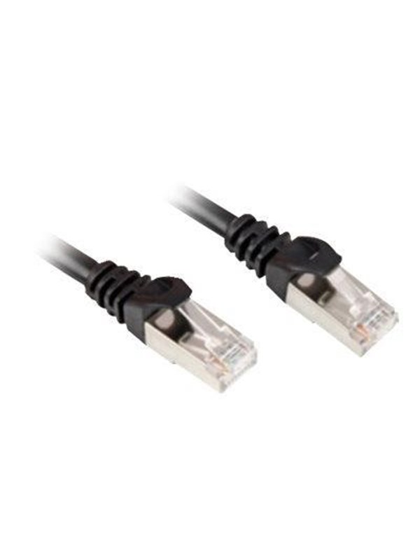 Sharkoon patch cable - black - Svart