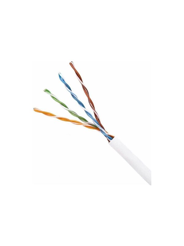 Lanview bulk cable - 305 m - white - Vit - 305m