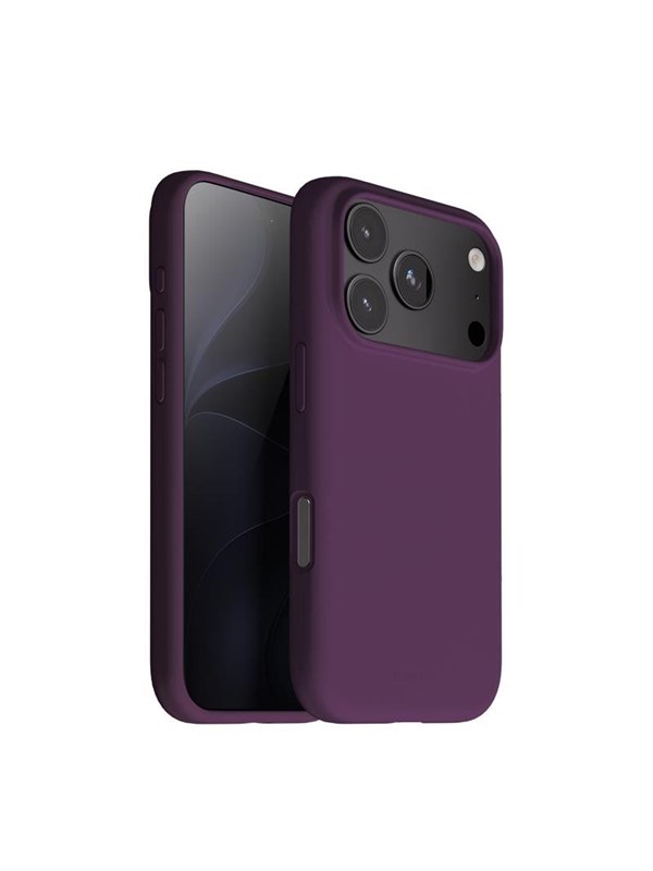 CRONG Color Cover Magnetic case with MagSafe for iPhone 18 Pro / iPhone 17 Pro - Plum