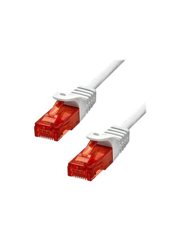 ProXtend patch cable - 15 m - white - Vit - 15m
