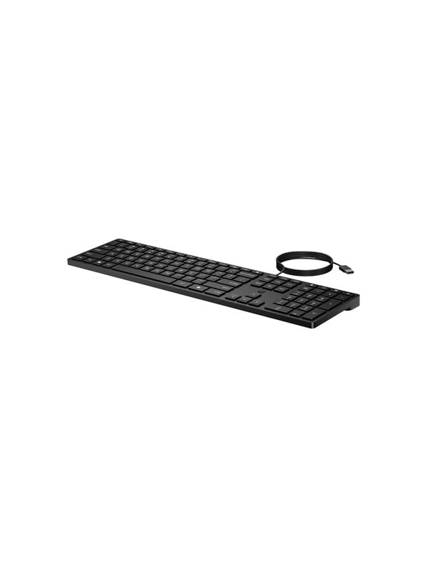 HP Desktop 320K - Tangentbord - Svenska - Svart