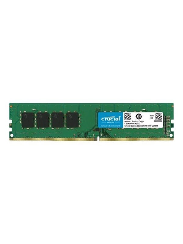 Crucial Basics - DDR4 - module - 16 GB - DIMM 288-pin - 3200 MHz / PC4-25600 - unbuffered