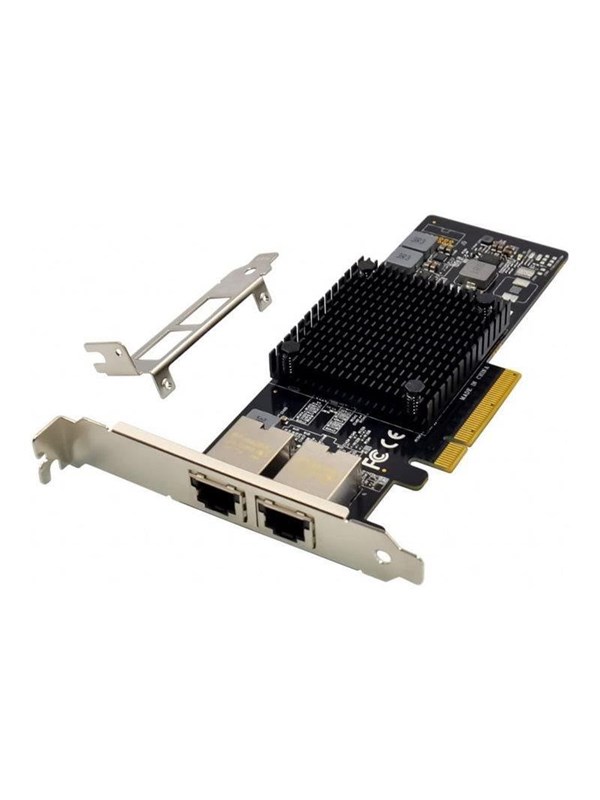 MicroConnect - network adapter - PCIe 3.0 x8 - 10 Gigabit Ethernet x 2