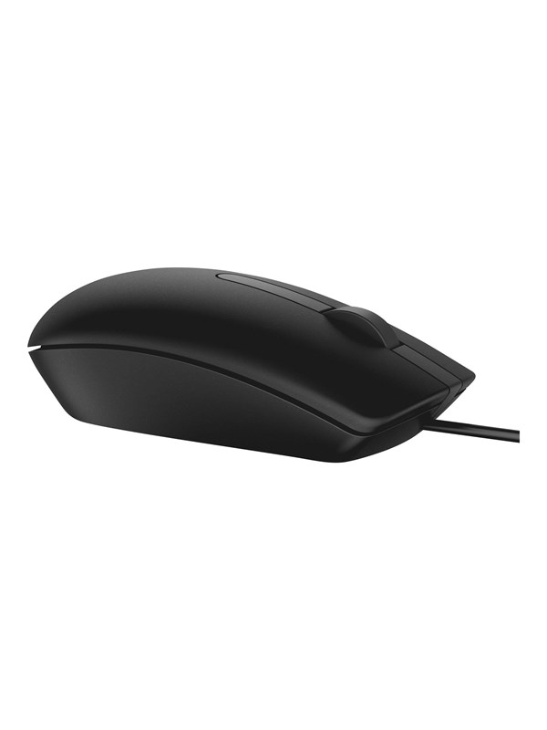 Dell MS116 - mouse - USB - black - Mouse - Optic - 2 knappar - Svart