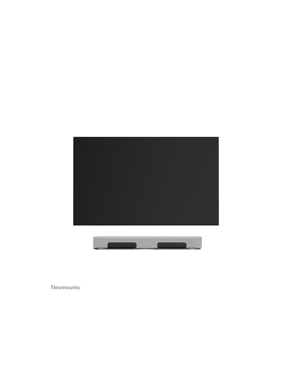 Neomounts WL30-726BL1 mounting kit - for sound bar - easy installation - black - Max 5 kg - recommended for