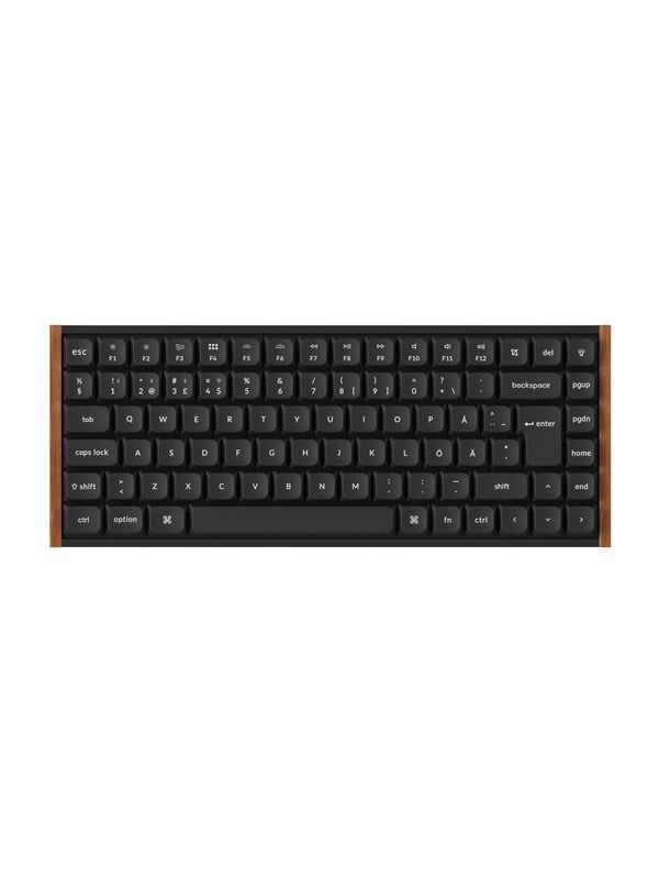 Keychron K3 Ultra SE 75% 8K Keychron Milk POM Brown - Gaming Keyboard - Utan numpad - Nordisk - Svart