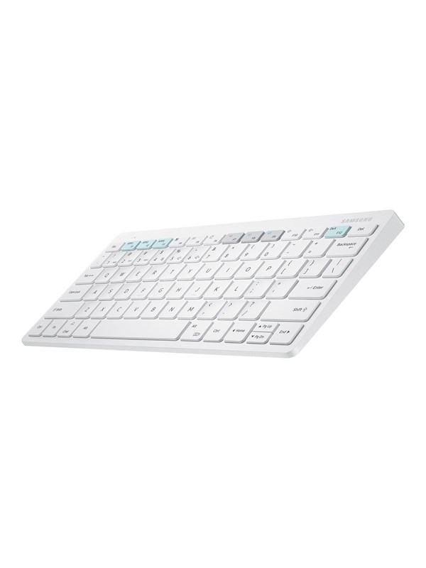 Samsung Smart Keyboard Trio 500 EJ-B3400 - keyboard - QWERTZ - German - white Input Device - Tangentbord - Tysk - Vit
