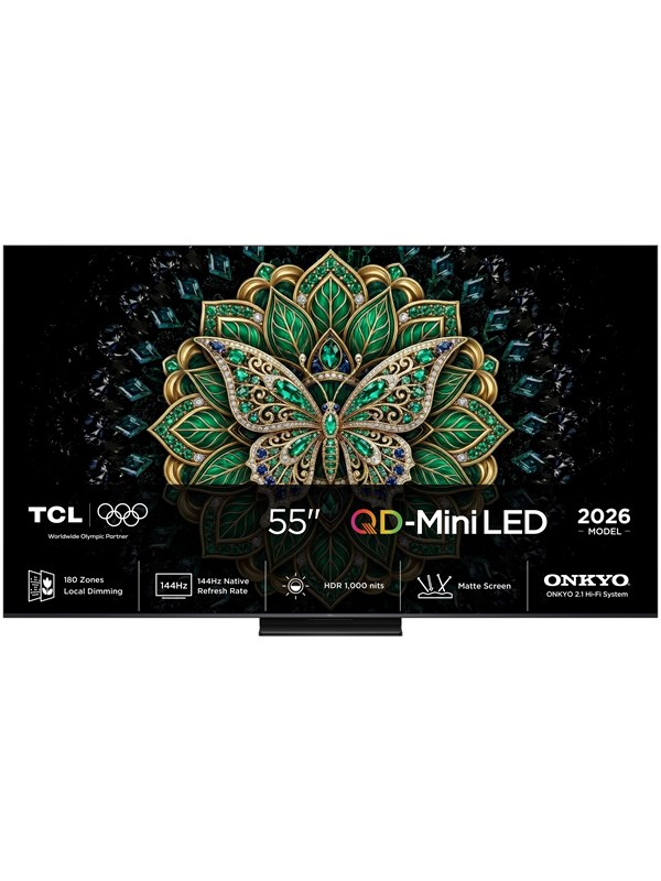 TCL 55" TV Mini LED 4K Dolby Vision 55C6K Pro