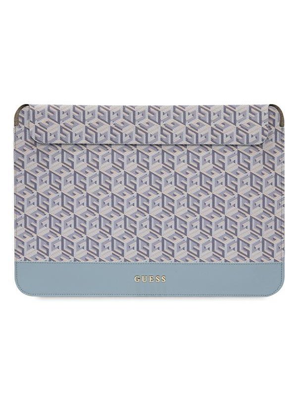 GUESS GCube Stripes case for a 14" laptop - blue