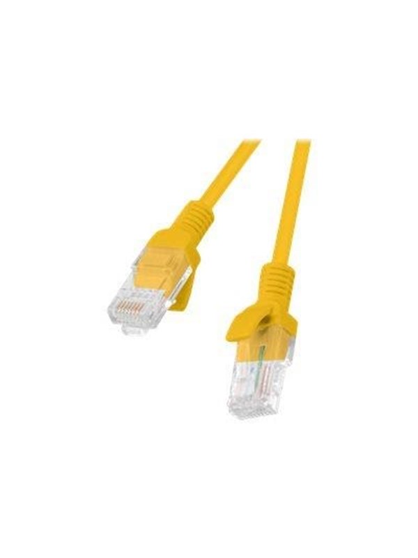 Lanberg patch cable - 25 cm - orange RAL 1028 - Orange
