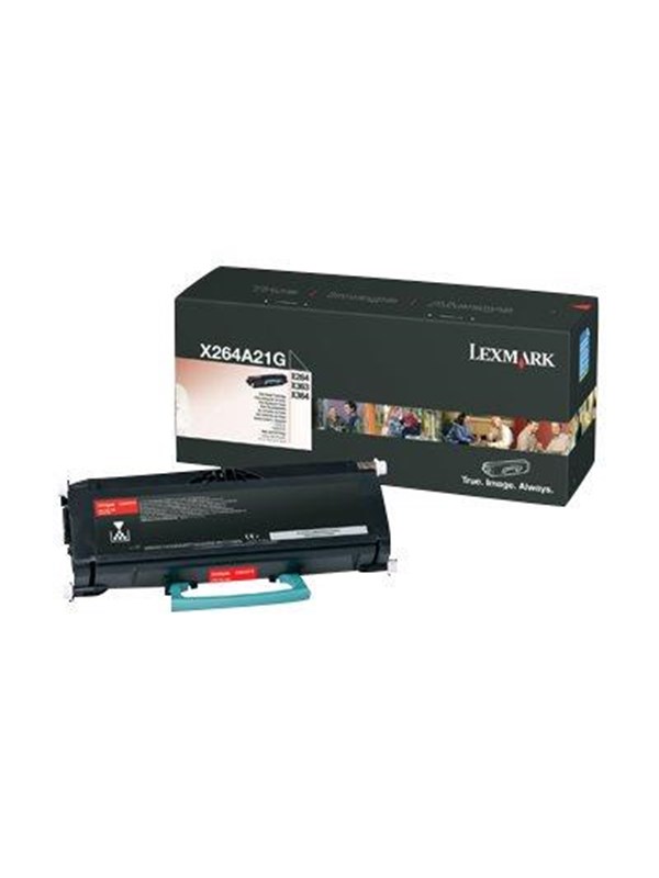 Lexmark - black - original - toner cartridge