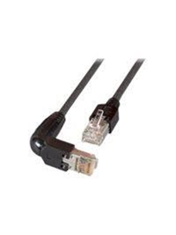 EFB NORDIC Dätwyler CU 5502 flex patch cable - 50 cm - black - Svart - 0.5m