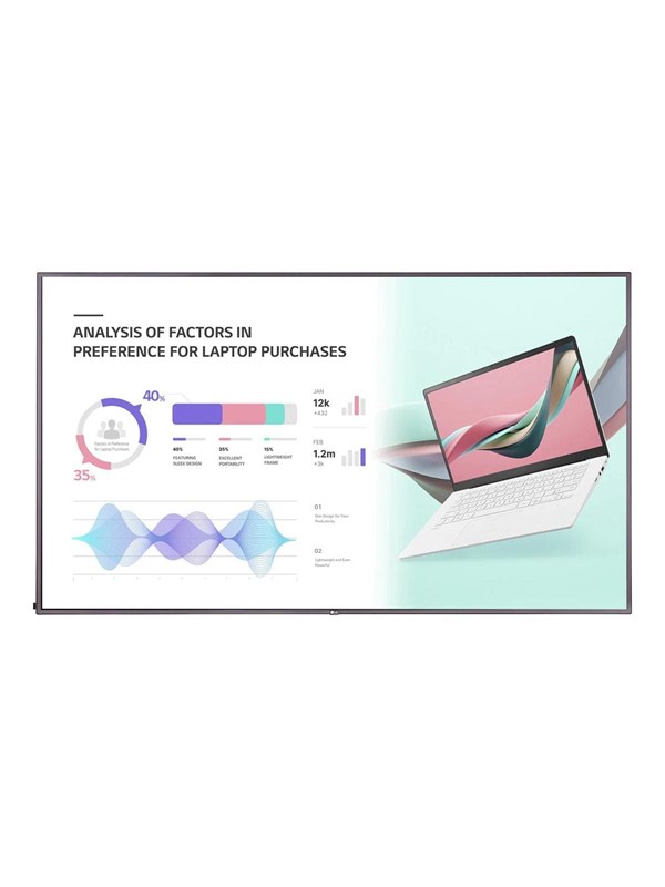 LG 98UH5J-H UH5J-H Series - 98" with Integrated Pro:Idiom LED-backlit LCD display - 4K - for digital signage