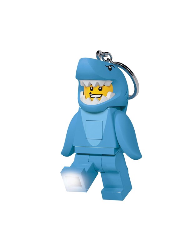 LEGO 4006036-LGL-KE155H ® IKONISK, HAJDRÄKT KILLE Nyckelring m/LED-lampa