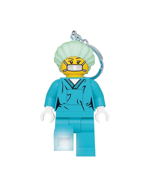 Euromic 4006036-LGL-KE178H LEGO® Minifigurer™ Nyckelring Ljus Medicinsk Professionell - NY