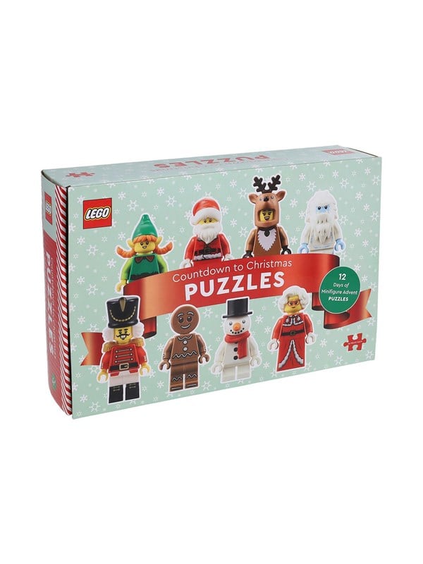 LEGO 4013116-233420 ® Nedräkning till Jul Pussel: 12 Dagar med Minifigur Advent Pussel - 12x48 bitar