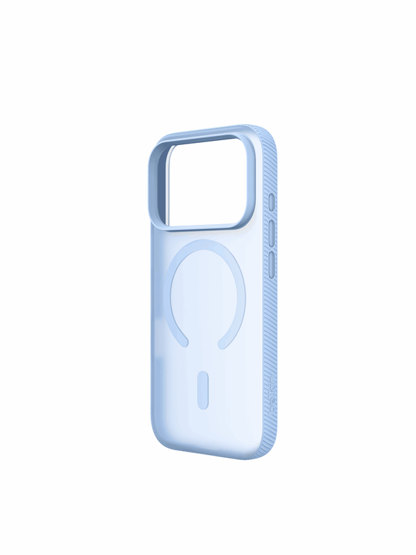 Belkin SheerForce Grip Series Magnetic Case for iPhone 18 Pro/17 Pro - Light blue