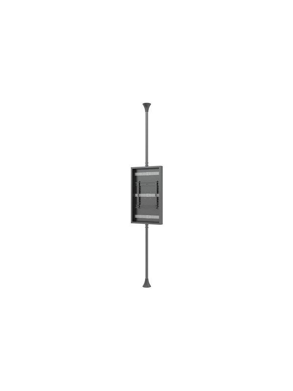 Multibrackets M Pro Series enclosure - medium - for flat panel - high brightness wire - black RAL 9005 - Max 50 kg - recommended for 46"