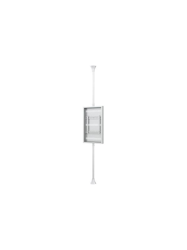 Multibrackets M Pro Series enclosure - medium - for flat panel - high brightness wire - white - Max 50 kg - recommended for 46"