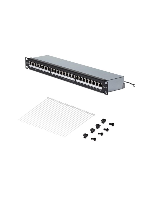StarTech.com Startech patch panel - 1U - 19" - 110 punch-down - TAA Compliant