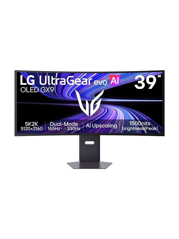 39" LG UltraGear evo AI 39GX950B-B - GX9 Series - OLED monitor - Curved - HDR