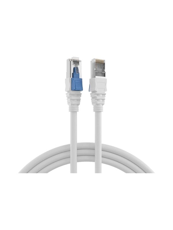 EFB NORDIC EFB-Elektronik patch cable - 2 m - white - Vit - 2m