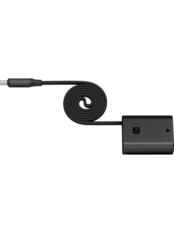 SmallRig 6412 Attachable Self-Coiling Dummy Battery Power Cable USB-C for NP-FZ100