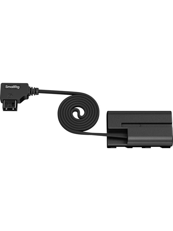 SmallRig 6415 Attachable Self-Coiling Dummy Battery Power Cable D-Tap to NP-F550