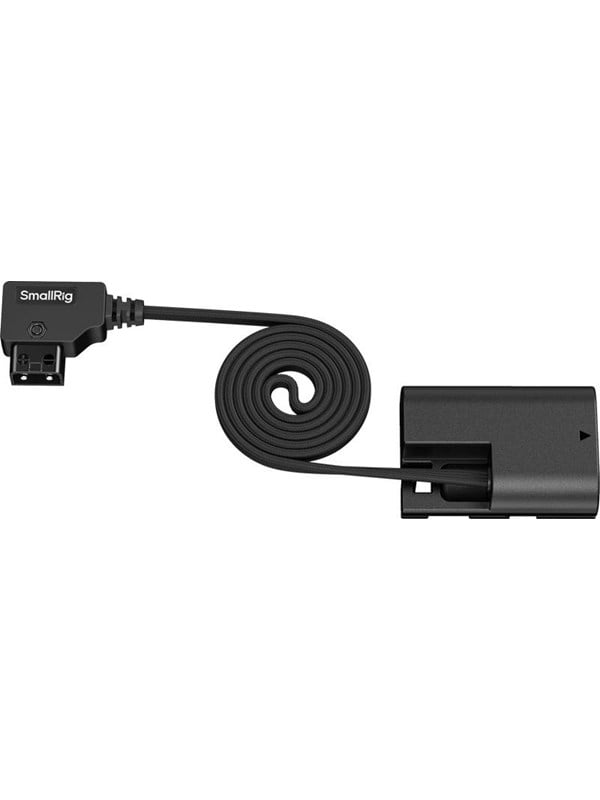 SmallRig 6413 Attachable Self-Coiling Dummy Battery Power Cable D-Tap to LP-E6P