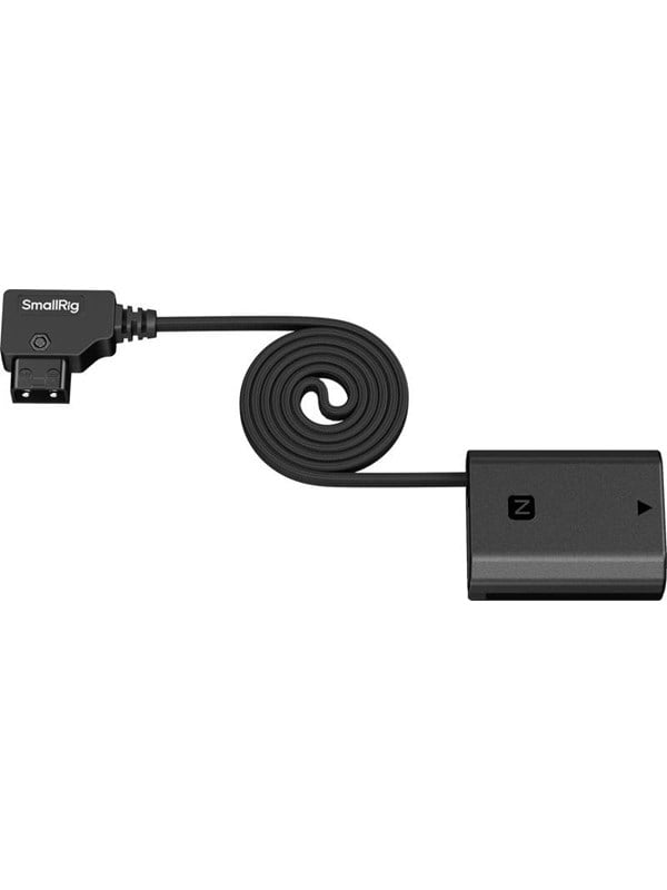 SmallRig 6411 Attachable Self-Coiling Dummy Battery Power Cable D-Tap to NP-FZ100