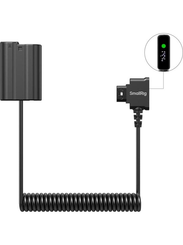 SmallRig 6537 Dummy Battery Power Cable for D-tap for Nikon EN-EL15c