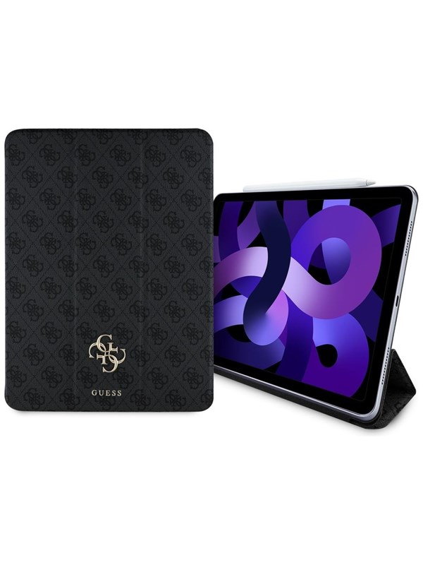 GUESS GUFC13RM24PS4SGK iPad Air 13" 2024 black/black Magnetic 4G Big Logo