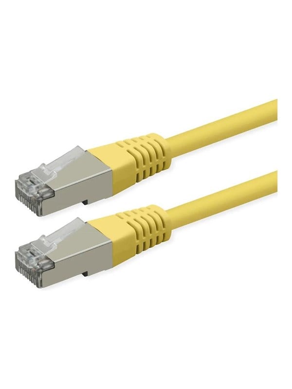 Roline patch cable - 2 m - yellow pantone 135C - Gul