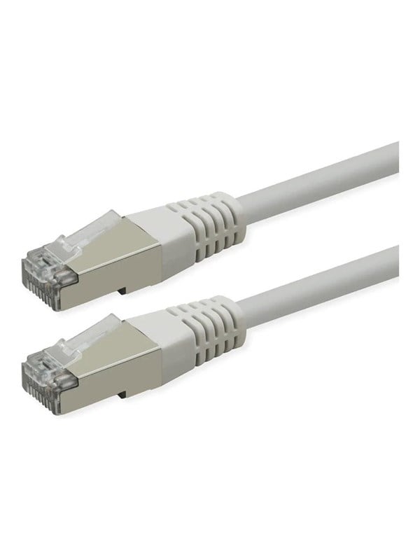 Roline patch cable - 10 m - white RAL 9003 - Vit