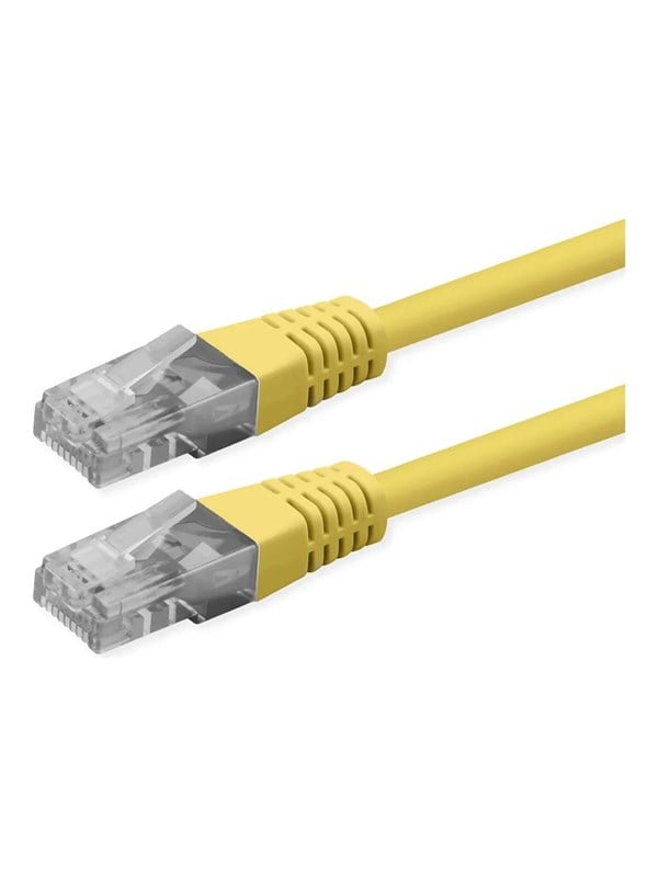 Roline patch cable - 3 m - yellow pantone 135C - Gul
