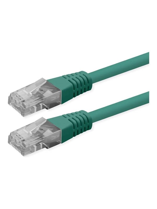 Roline patch cable - 1 m - green pantone 3278C - Grön