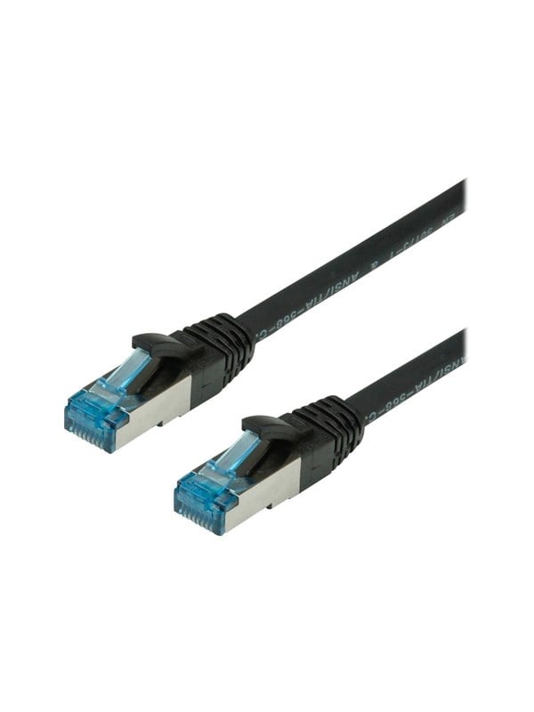 Roline VALUE patch cable - 20 m - black - Svart