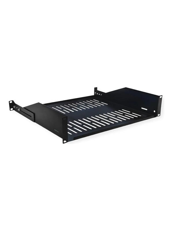 Roline VALUE - rack shelf - 440 x 400 mm 25 kg load capacity U-Shape - 2U
