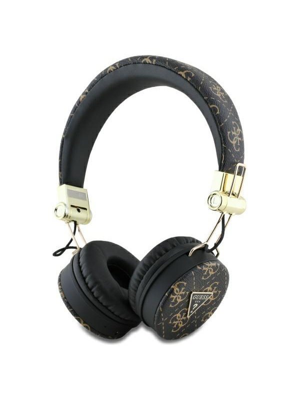 GUESS Bluetooth ENC GUBH70E4PTMK on-ear headphones black/black 4G Triangle Round Shape
