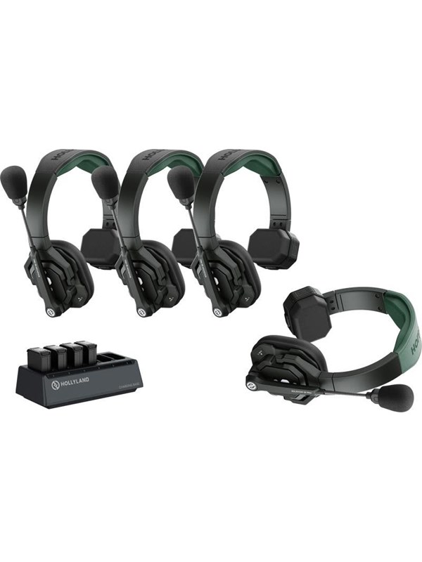 Hollyland Solidcom SE Pro- 4 Person Noise Cancelling Headset Intercom