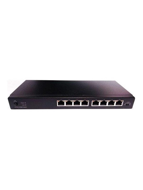 Longshine LCS-2.5GS7108 - switch - 8 ports - unmanaged