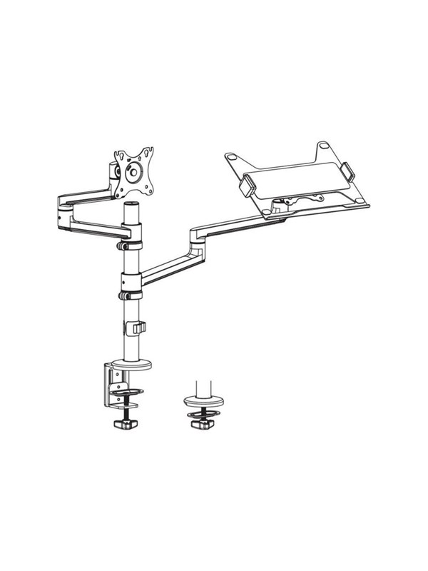 ICY BOX IB-MS622-T mounting kit - for LCD display / notebook