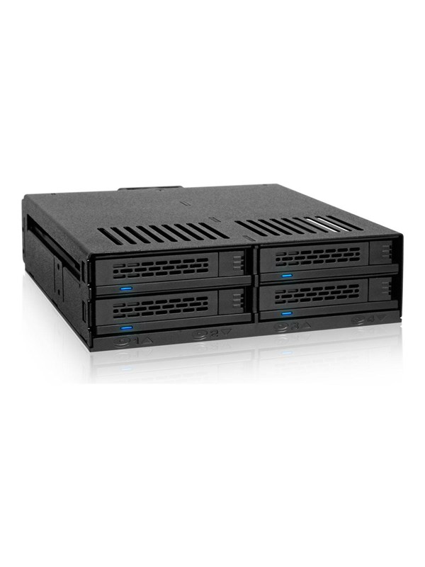 Icy dock - storage enclosure - SATA 6Gb/s / SAS 12Gb/s - SAS 12Gb/s SATA 6Gb/s