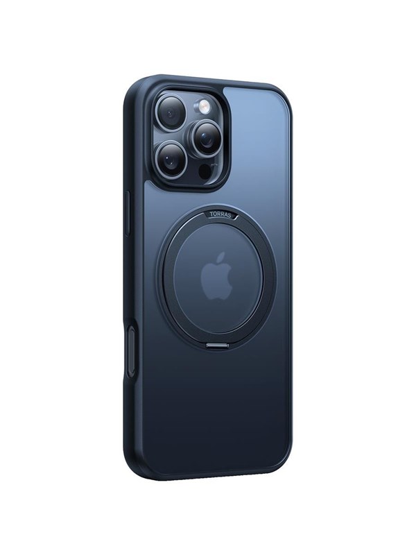 Torras Guardian Ostand MagSafe Cover iPhone 16 Pro - Black